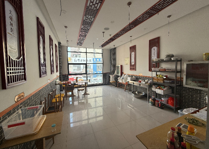 裕华区万达步行街125平快餐店转让